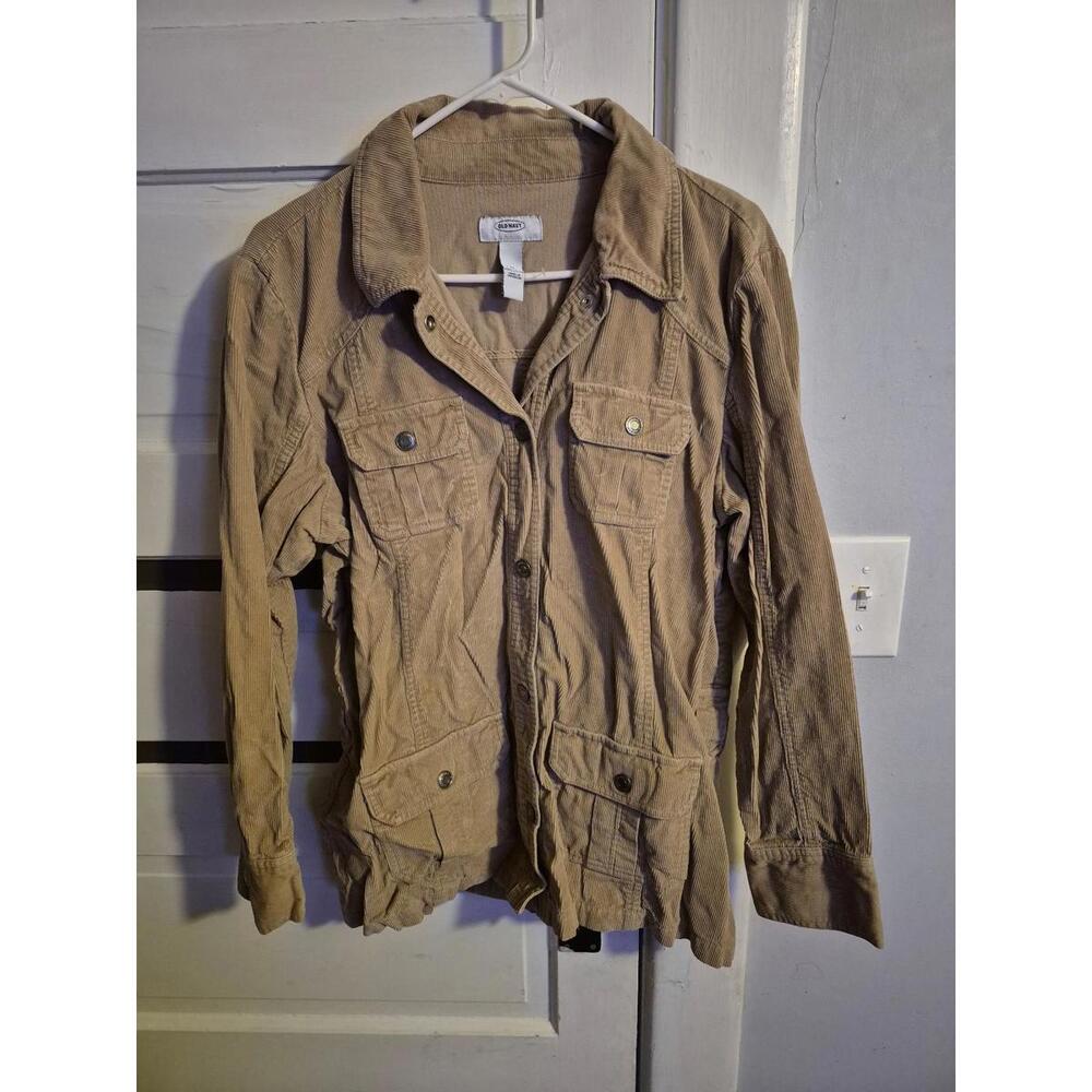 Old Navy XL medium weight jacket tan